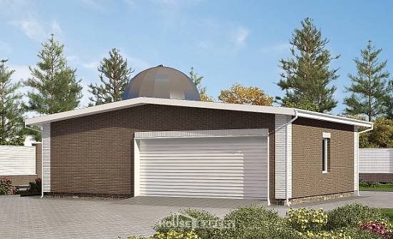 075-001-П Проект гаража из кирпича Дербент | Проекты домов от House Expert