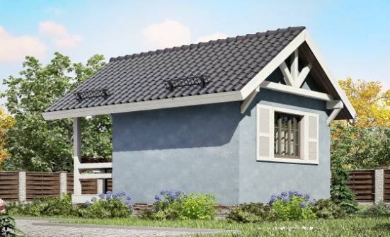 020-001-Л Проект одноэтажного дома, эконом дом из дерева Кизилюрт | Проекты домов от House Expert