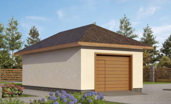 040-001-П Проект гаража из газосиликатных блоков Махачкала | Проекты домов от House Expert