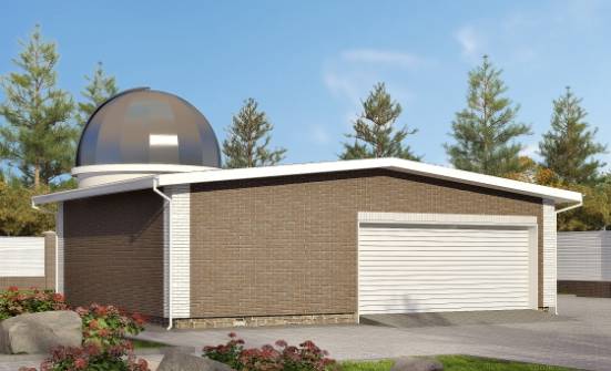 075-001-П Проект гаража из кирпича Кизляр | Проекты домов от House Expert