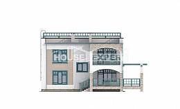 150-010-П Проект двухэтажного дома, недорогой дом из кирпича Дербент, House Expert