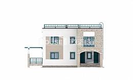 150-010-П Проект двухэтажного дома, красивый дом из кирпича Махачкала, House Expert