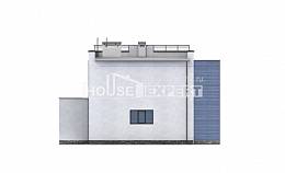 180-012-Л Проект двухэтажного дома и гаражом, современный дом из кирпича Дербент, House Expert
